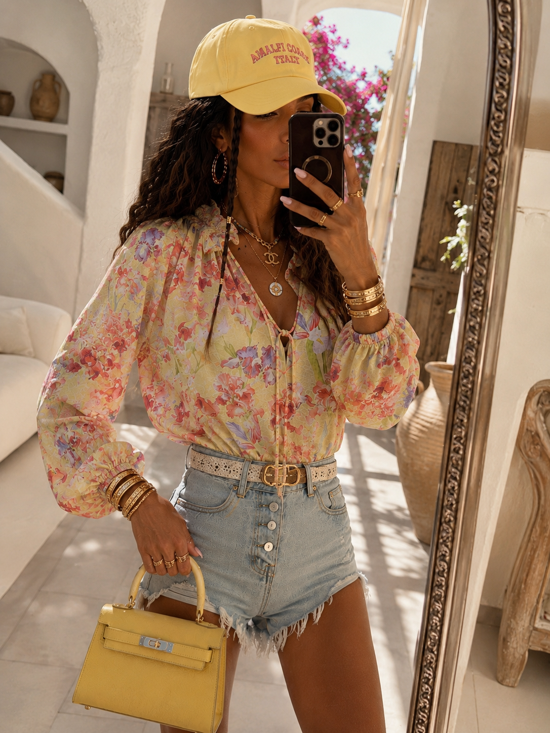 Camicia floreale - R.a. Boutique