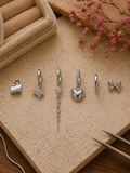 Set 6 orecchini crystal - R.a. Boutique