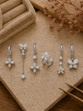 Set 6 orecchini crystal - R.a. Boutique