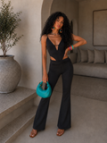Tuta sensual chic nero - R.a. Boutique