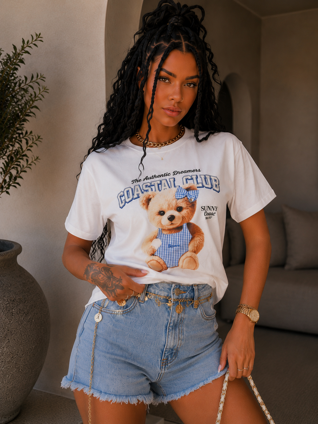 T-shirt Teddy Coastal Club - R.a. Boutique