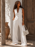 Completo Lino Chic Top & Pants - R.a. Boutique