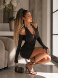Abito sensual girl con coprispalle - R.a. Boutique
