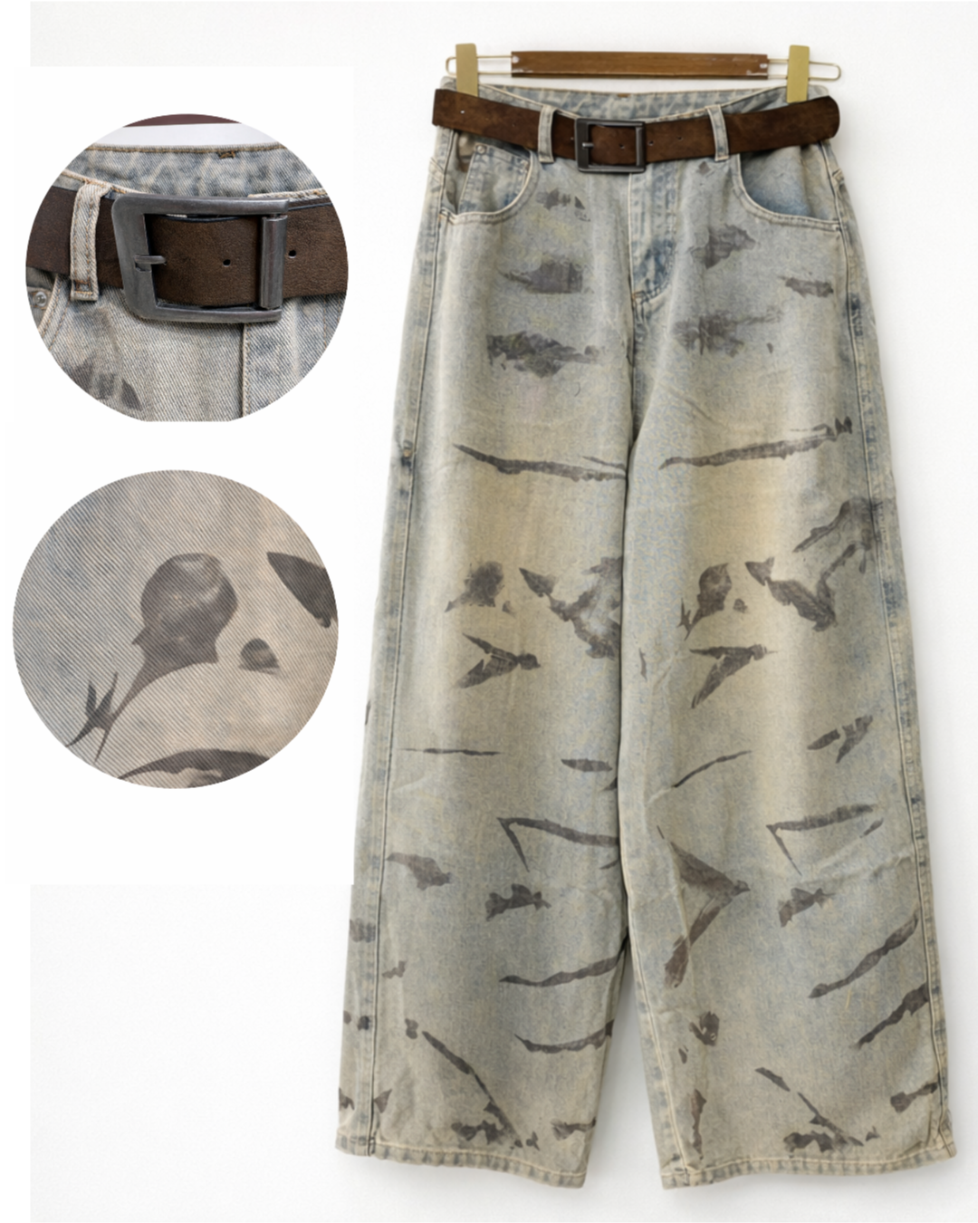 Jeans Urban Splash con cintura - R.a. Boutique