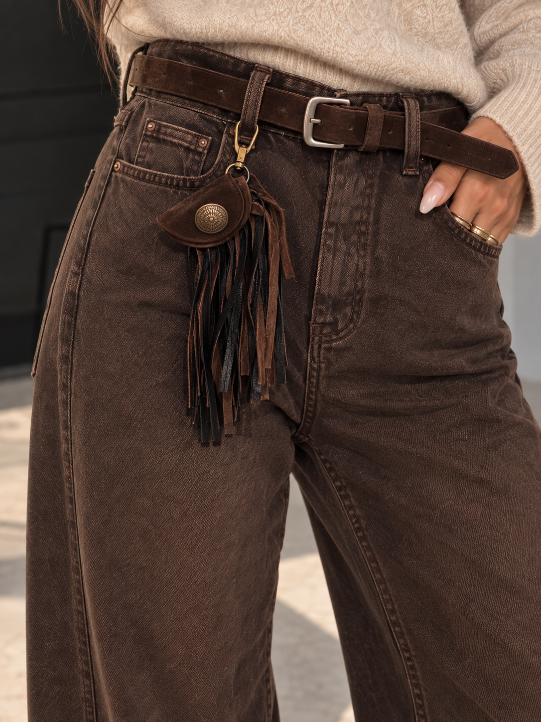 Jeans dallas con cintura - R.a. Boutique