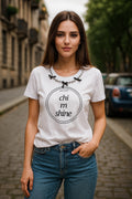 T-shirt con collana - R.a. Boutique