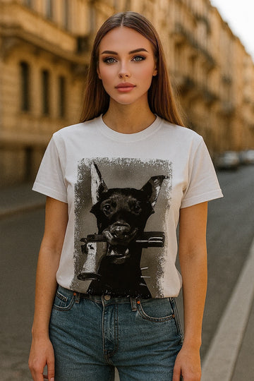 T-shirt Dobberman - R.a. Boutique