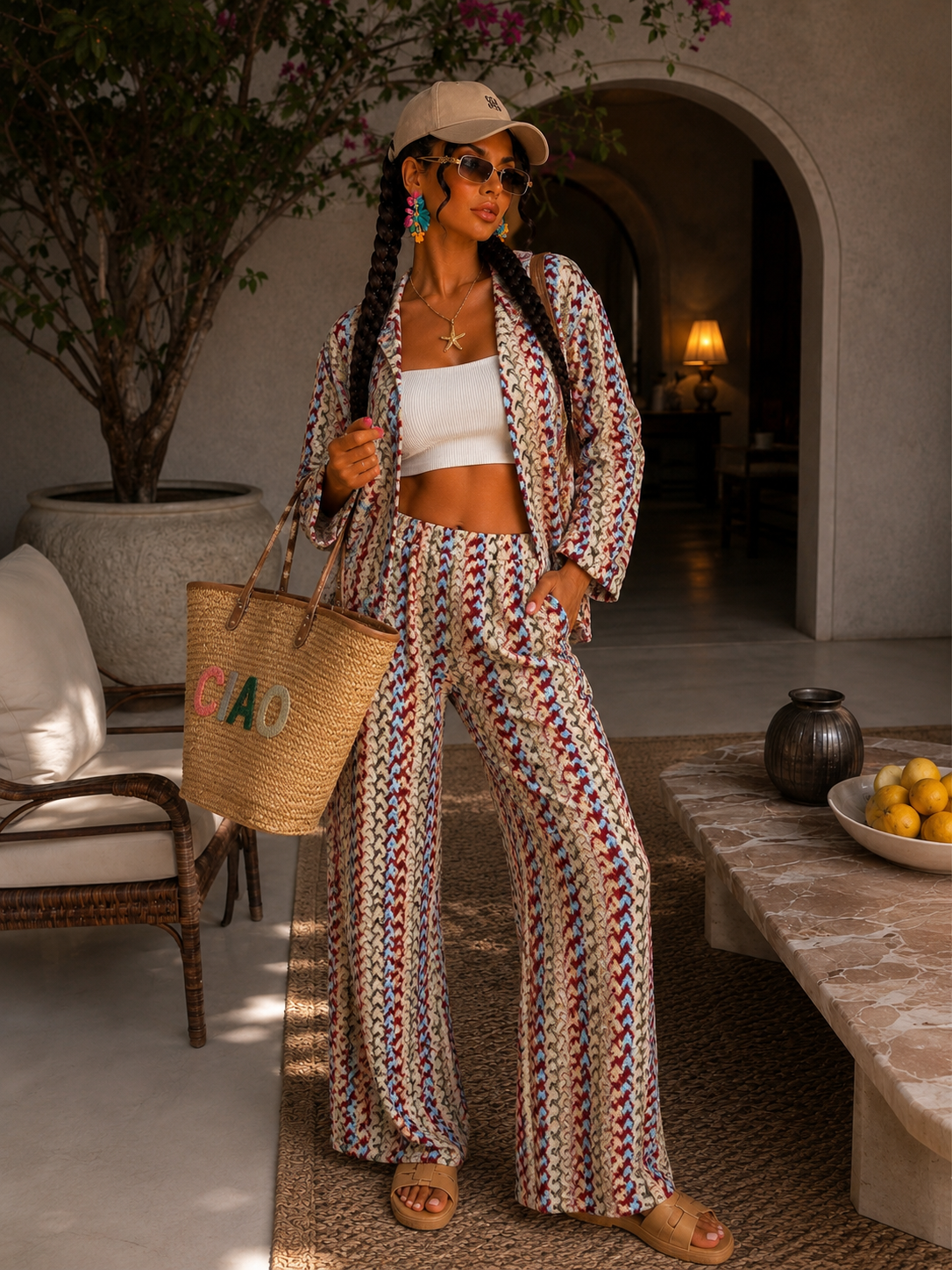 Completo Crochet Multicolor - R.a. Boutique