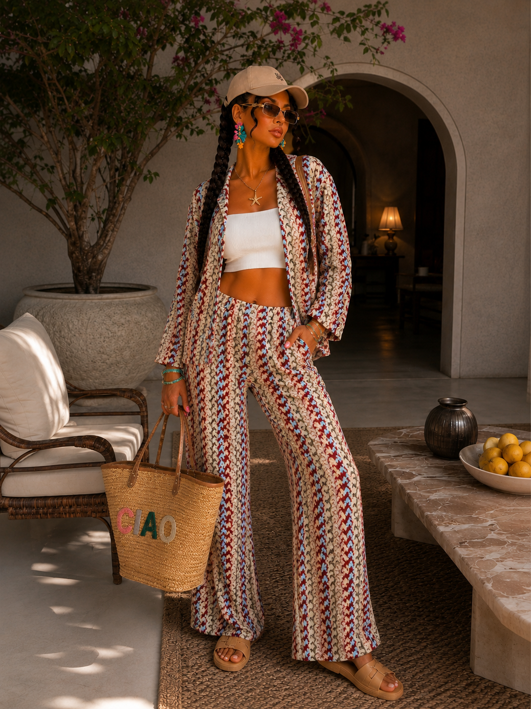 Completo Crochet Multicolor - R.a. Boutique