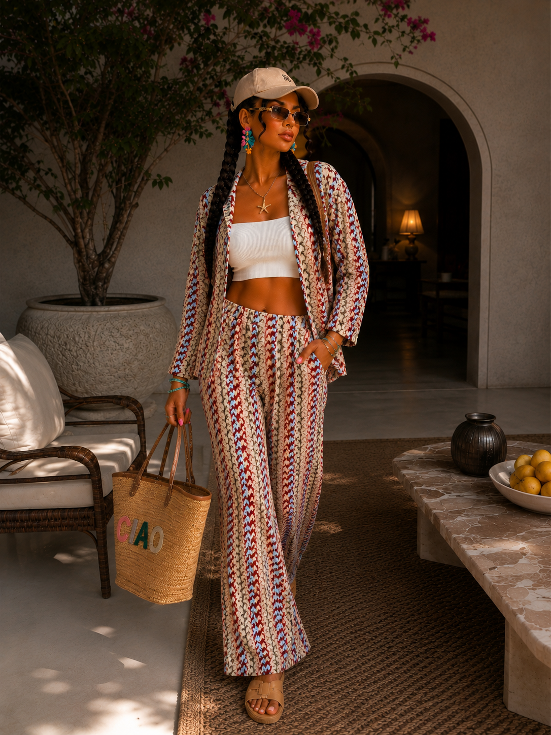 Completo Crochet Multicolor - R.a. Boutique