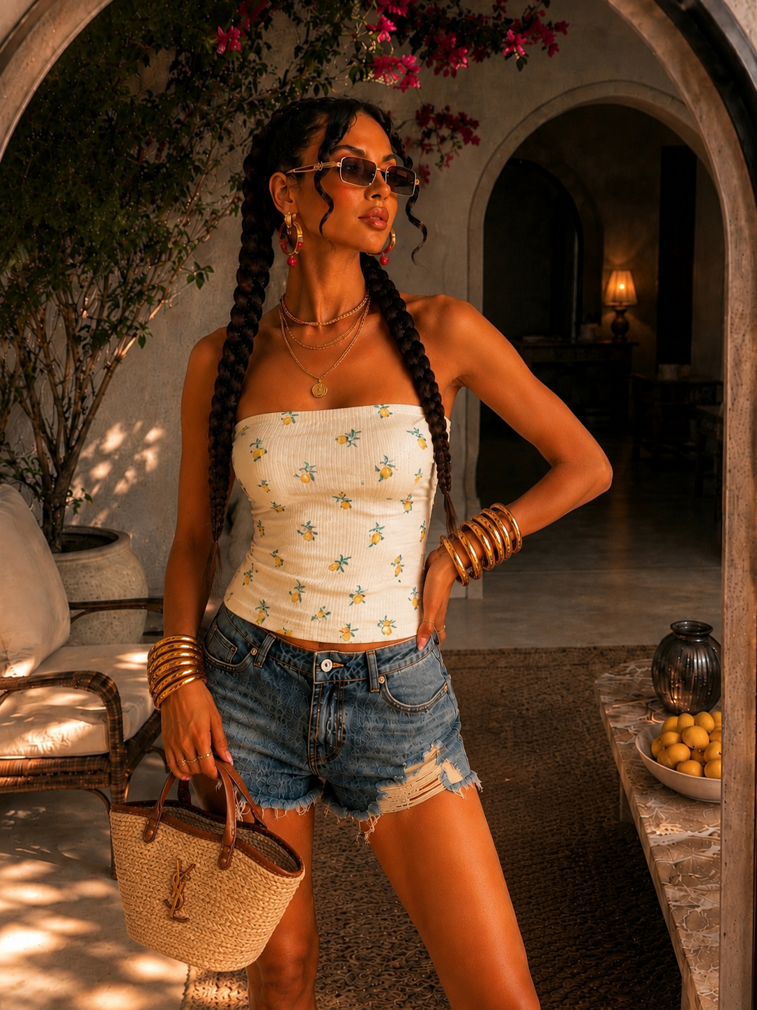Top Fascia Summer Print - R.a. Boutique