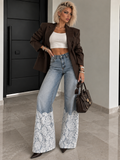 Jeans Bloom con pizzo - R.a. Boutique