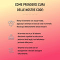 Coda #22h/60 liscia con Coulisse Biondo Caldo con meches - R.a. Boutique 