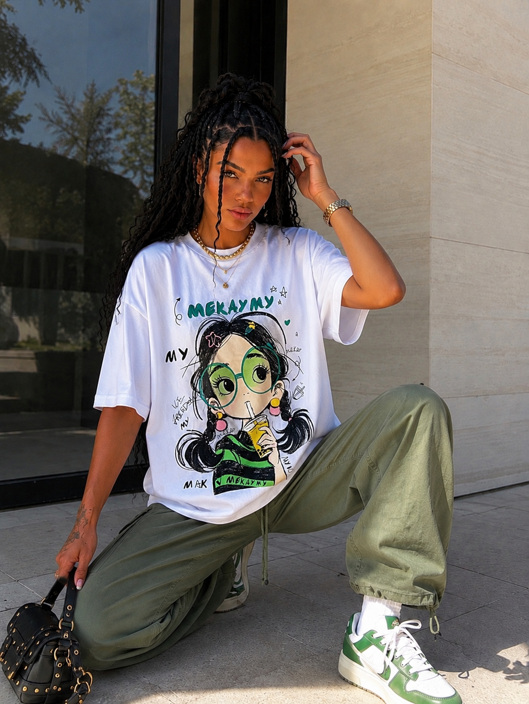T-Shirt Garden Girl - R.a. Boutique
