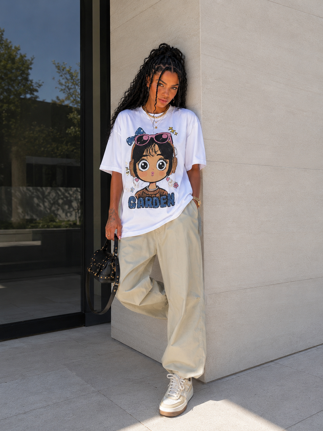 T-Shirt Garden Girl - R.a. Boutique