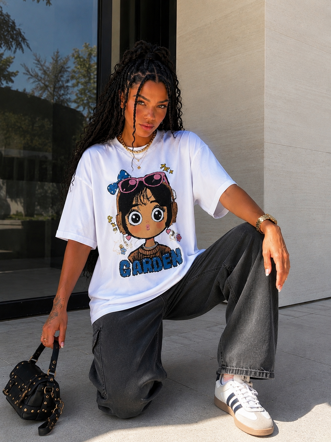 T-Shirt Garden Girl - R.a. Boutique
