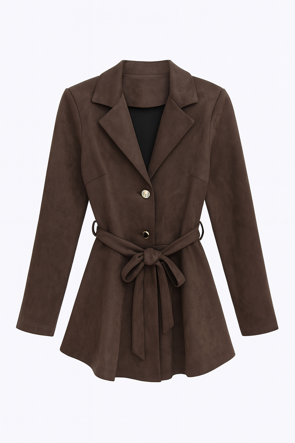 Tutina con cintura due colori