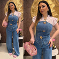 Completo Denim Sculpt Rose - R.a. Boutique