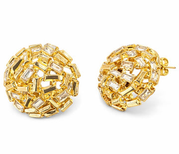Orecchini Intreccio Luce Dorati - R.a. Boutique