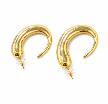 Orecchini Iconic Loop Dorati - R.a. Boutique