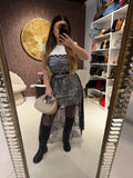 Abito lace elegance con cintura - R.a. Boutique