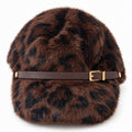 Cappello in Ecopelliccia Maculato con Cinturino - R.a. Boutique