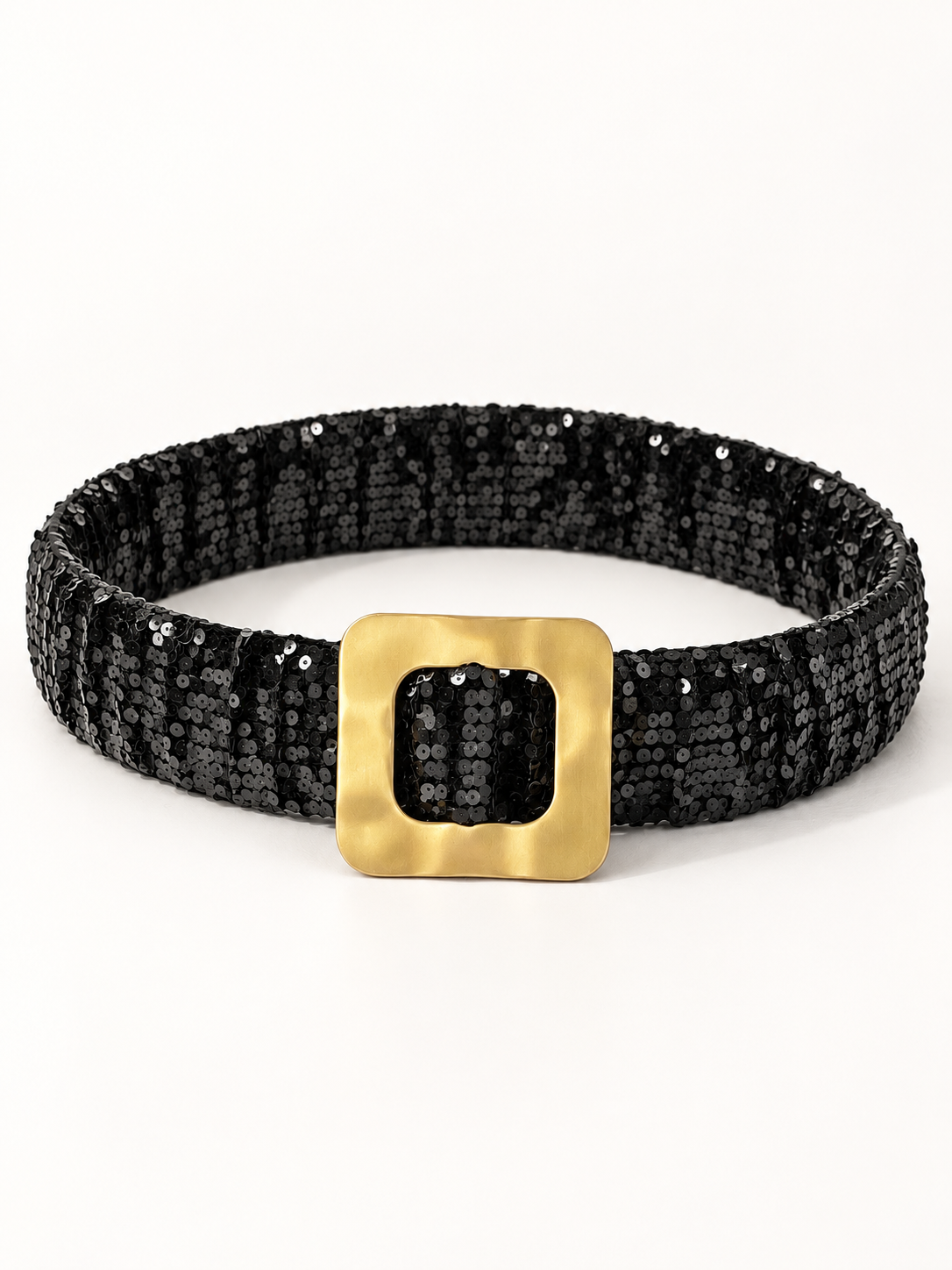 Cintura con Brillantini Nera - studio