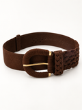 Cintura con Fibbia Marrone - studio
