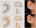 Ear Cuff Crystal Queen - R.a. Boutique