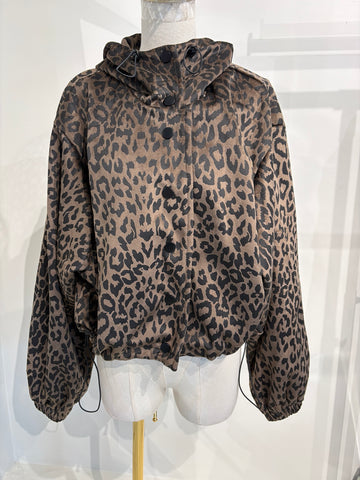 Giacca Animalier Urban Mood con cappuccio