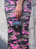 Abito a fascia military Fuxia - R.a. Boutique 