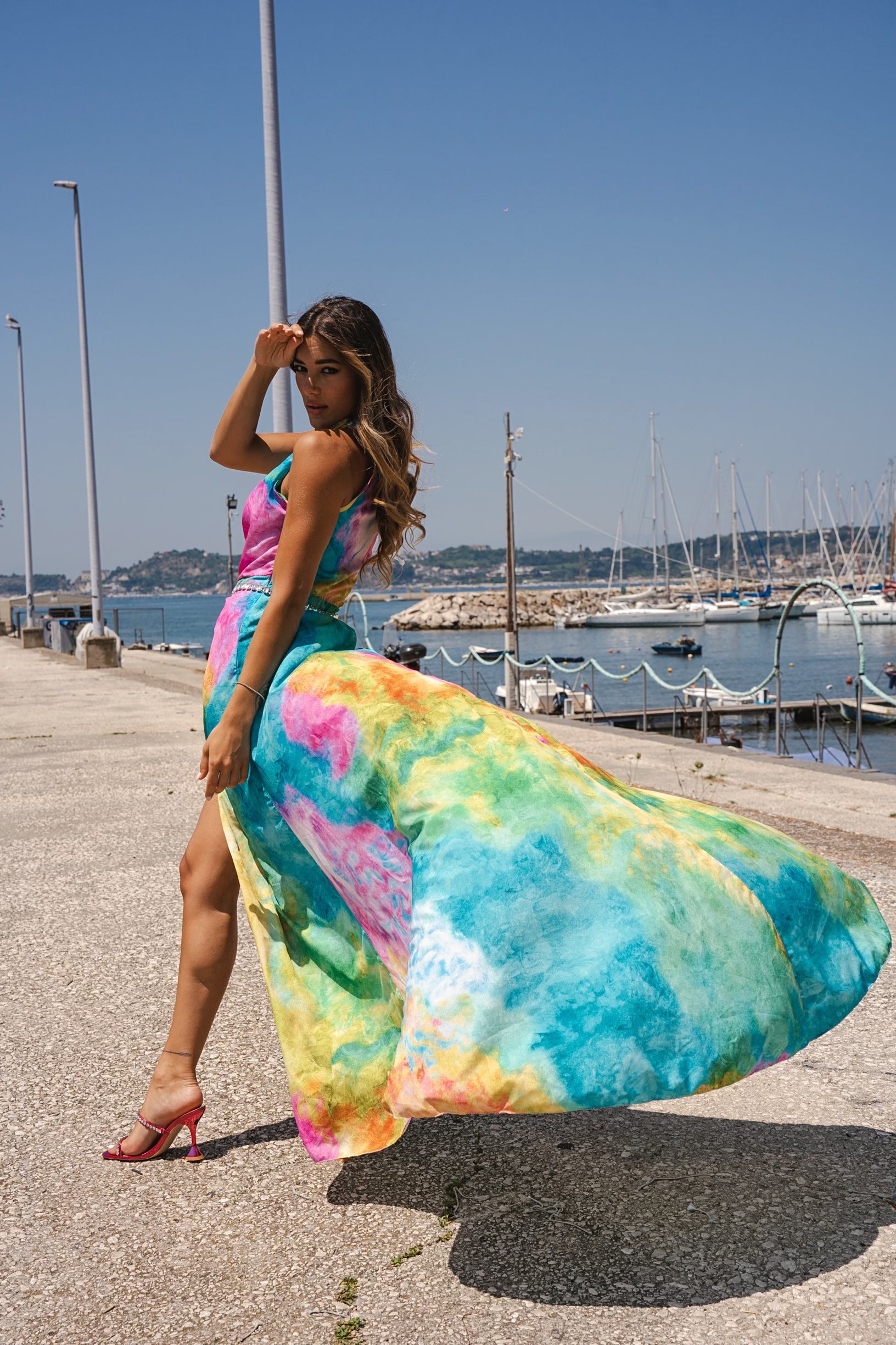 Abito fumè rainbow - R.a. Boutique 