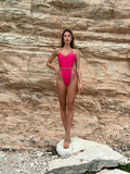 Body intero Fuxia con catena oro - R.a. Boutique 