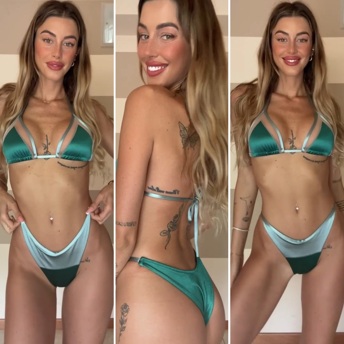 Bikini verde Verdeacqua - R.a. Boutique 