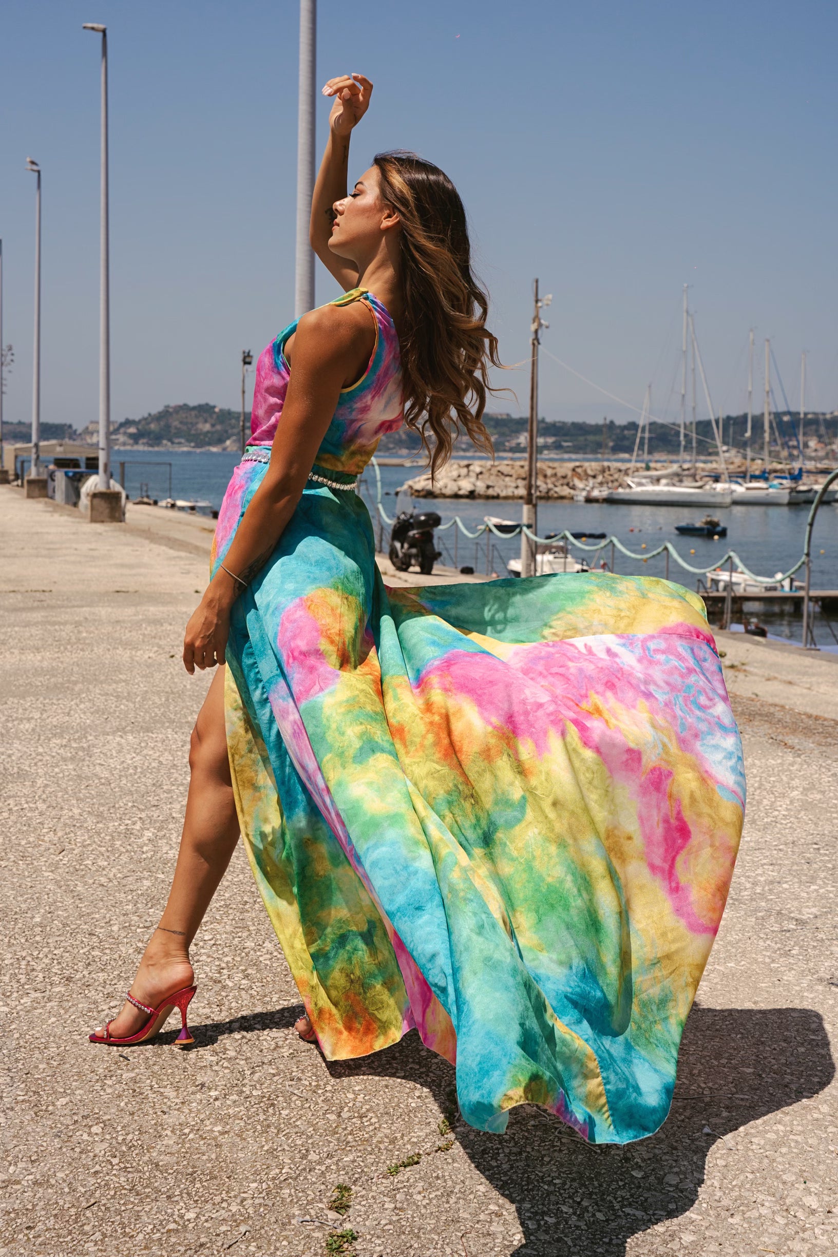 Abito fumè rainbow - R.a. Boutique 