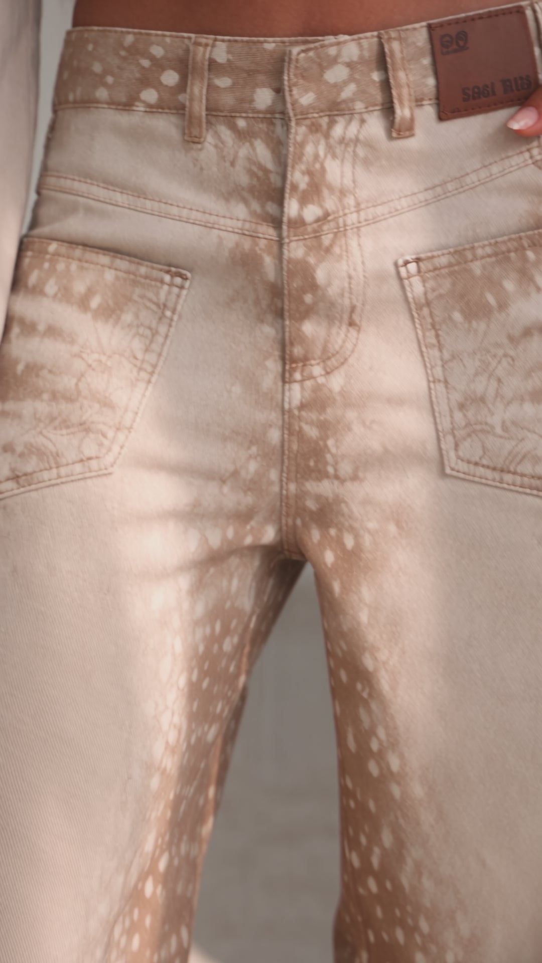 Jeans Desert Glow Wide Leg - R.a. Boutique