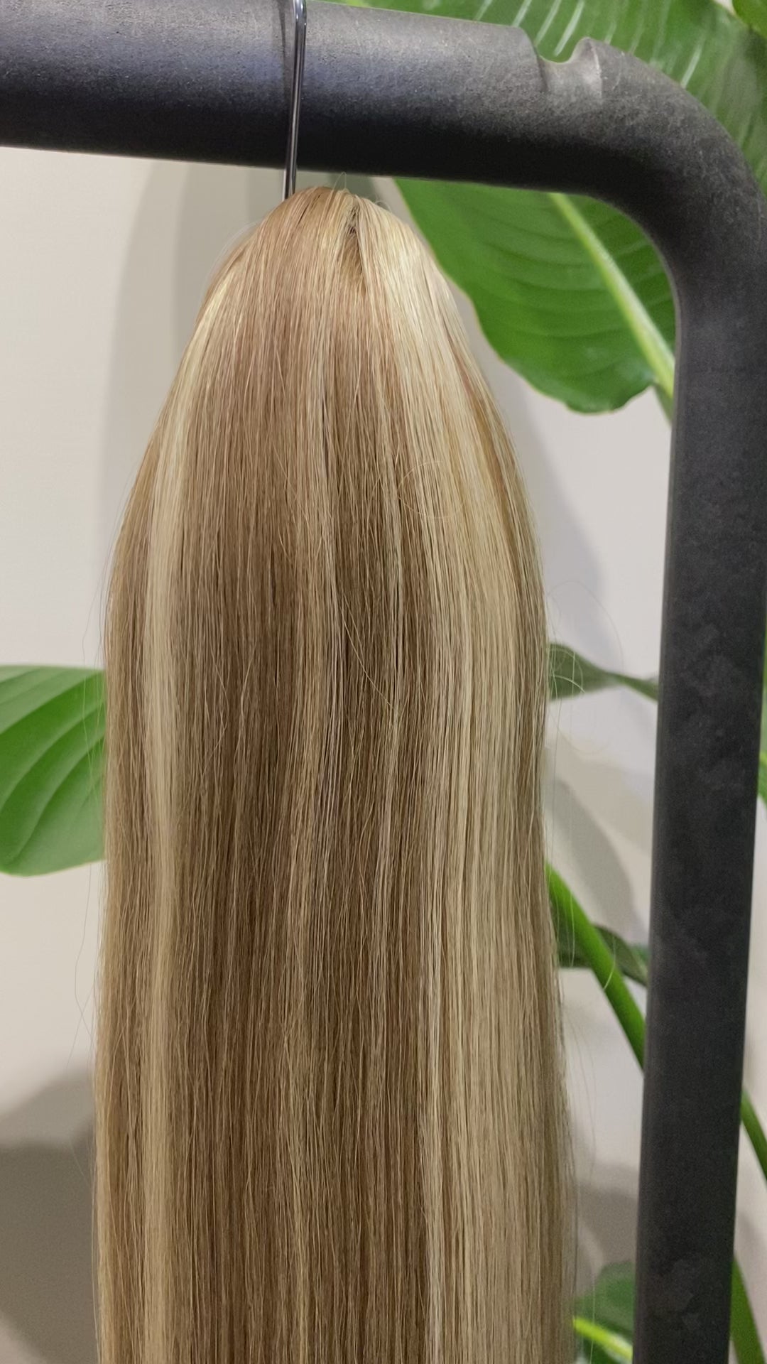 Coda liscia con Coulisse Biondo con Meches MQ - R.a. Boutique