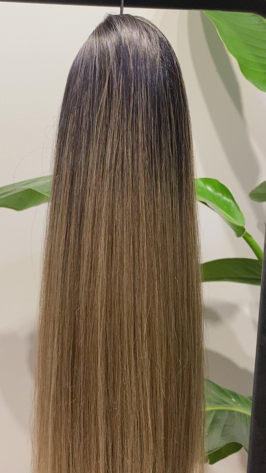 Coda liscia con Coulisse Biondo Degradè MQ - R.a. Boutique