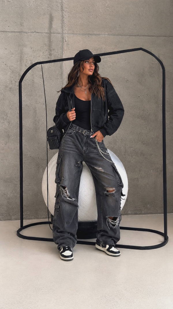 Felpa Crystal Rock - R.a. Boutique