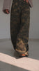 Pantalone cargo camouflage oversize - R.a. Boutique