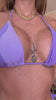 Bikini triangolo double purple - R.a. Boutique