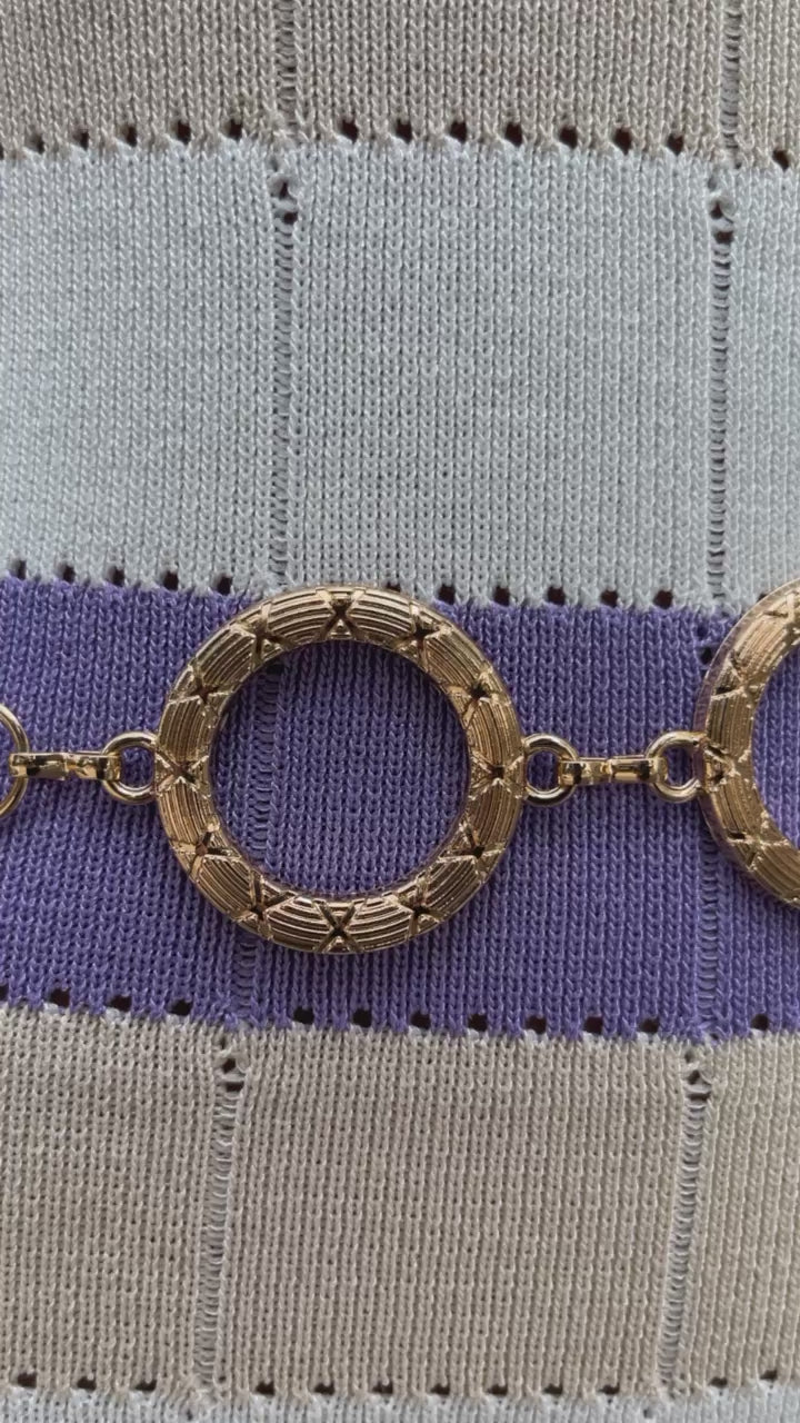 Tubino a righe lilla - R.a. Boutique