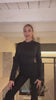 Body con frange nero - R.a. Boutique