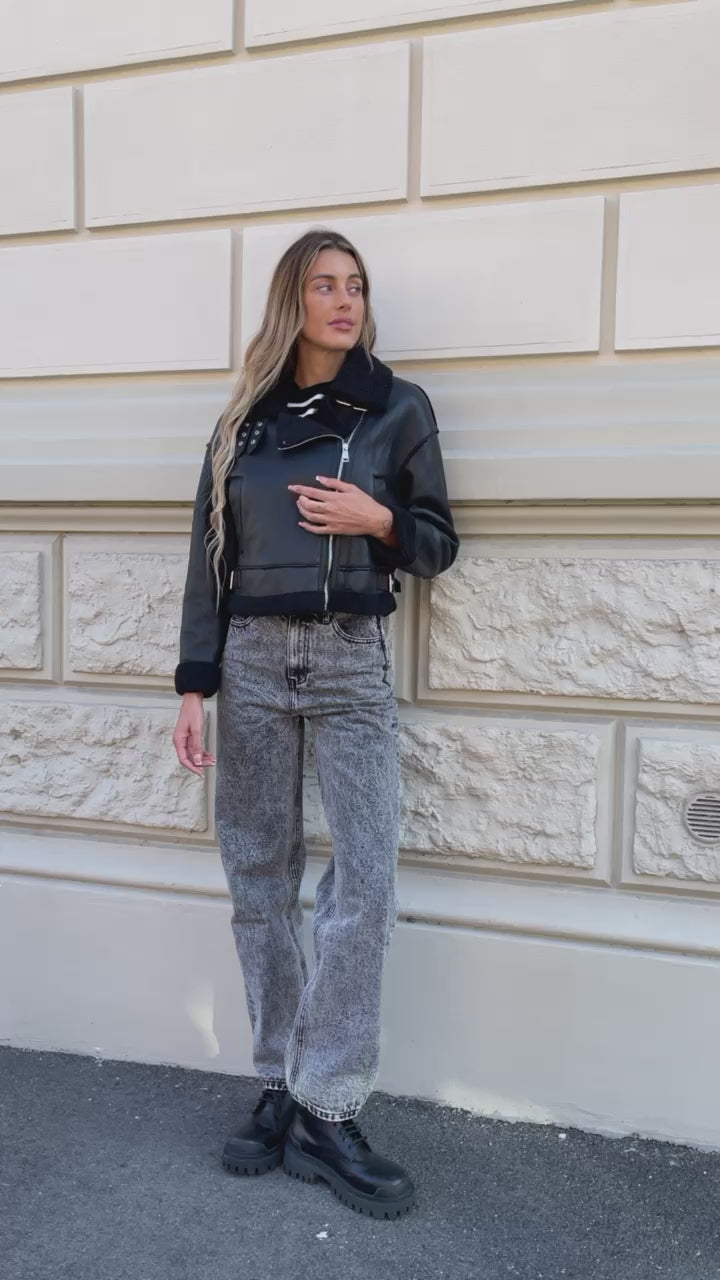 Maglia a manica corta a righe - R.a. Boutique