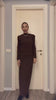 Abito schiena nuda choco - R.a. Boutique