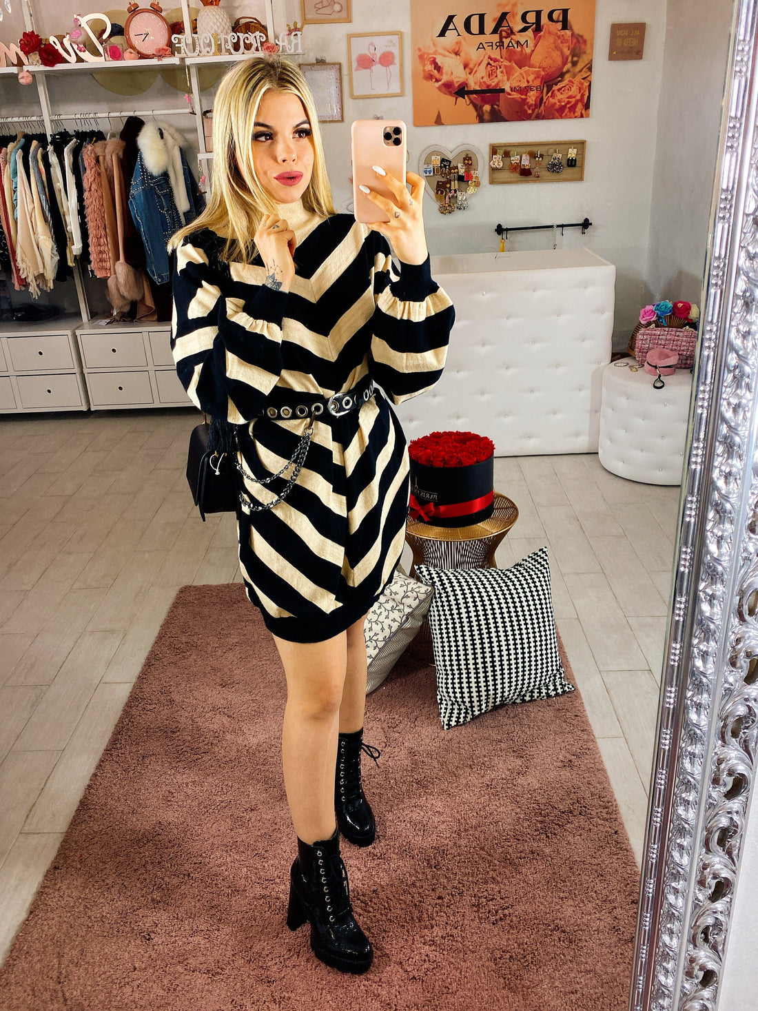 Abito a righe - R.a. Boutique 