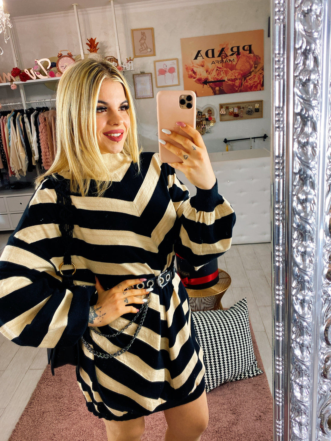 Abito a righe - R.a. Boutique 