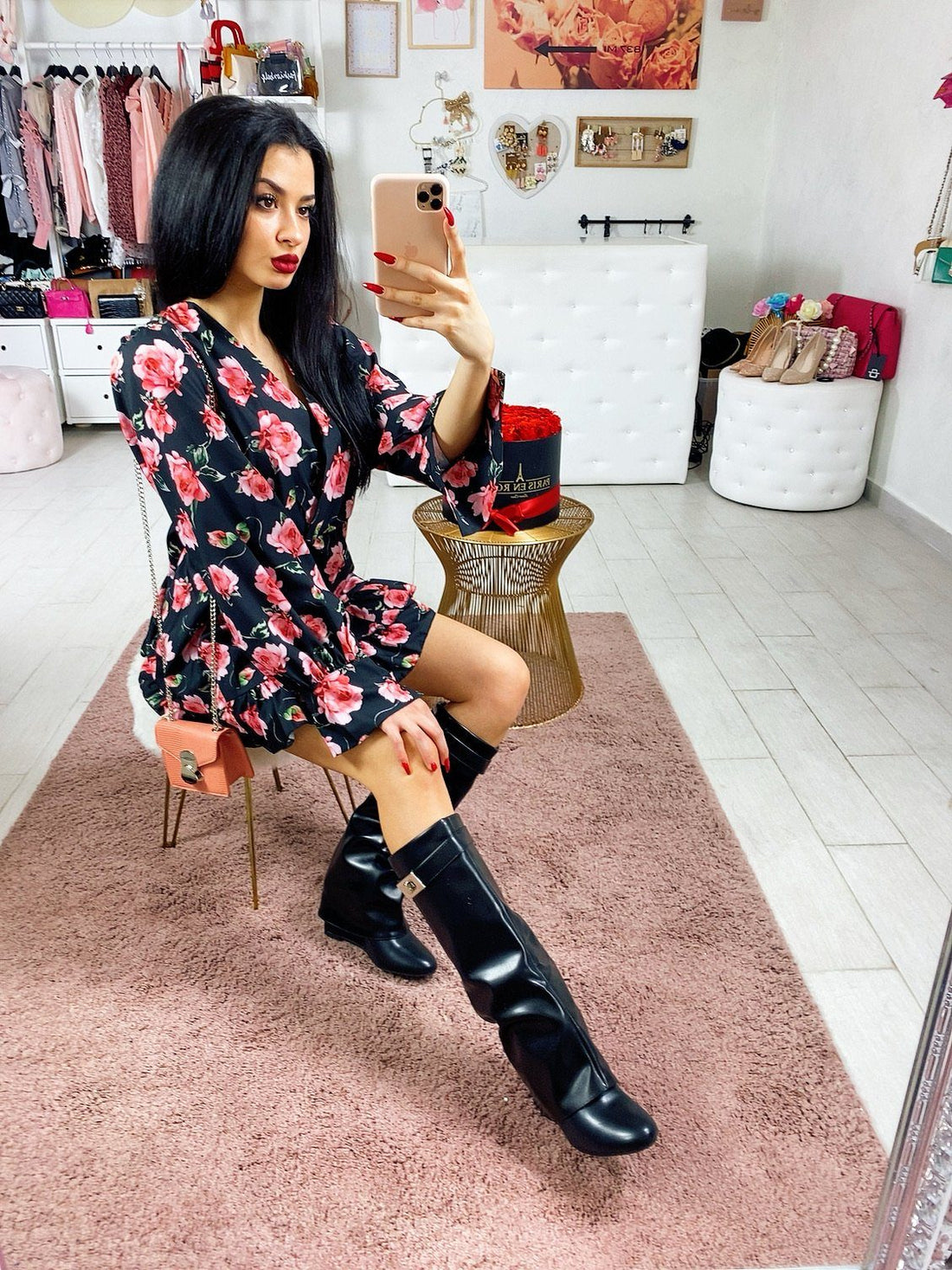 Abito con rouge e fiocchi - R.a. Boutique 