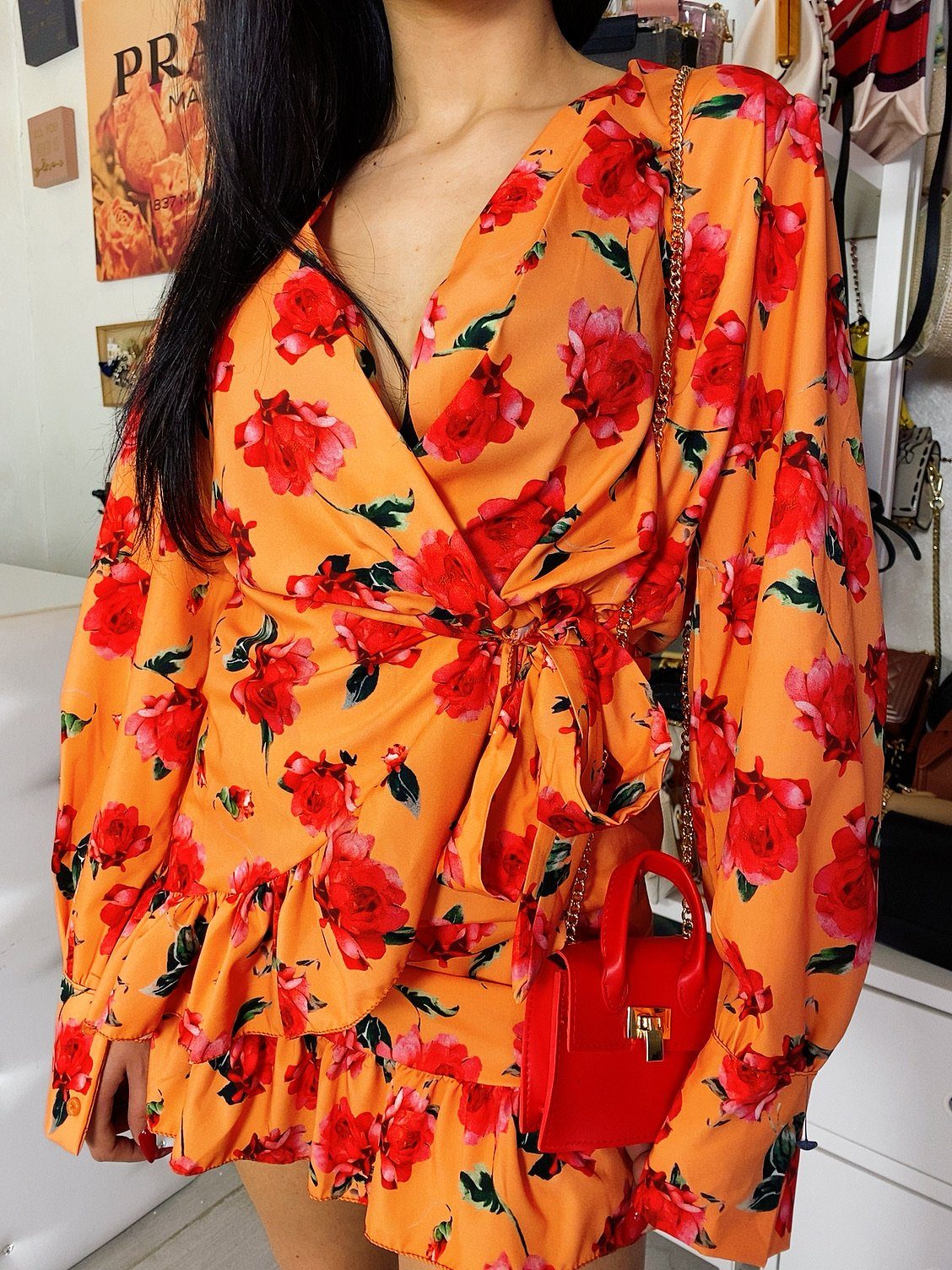 Abito con rouge e fiocchi - R.a. Boutique 