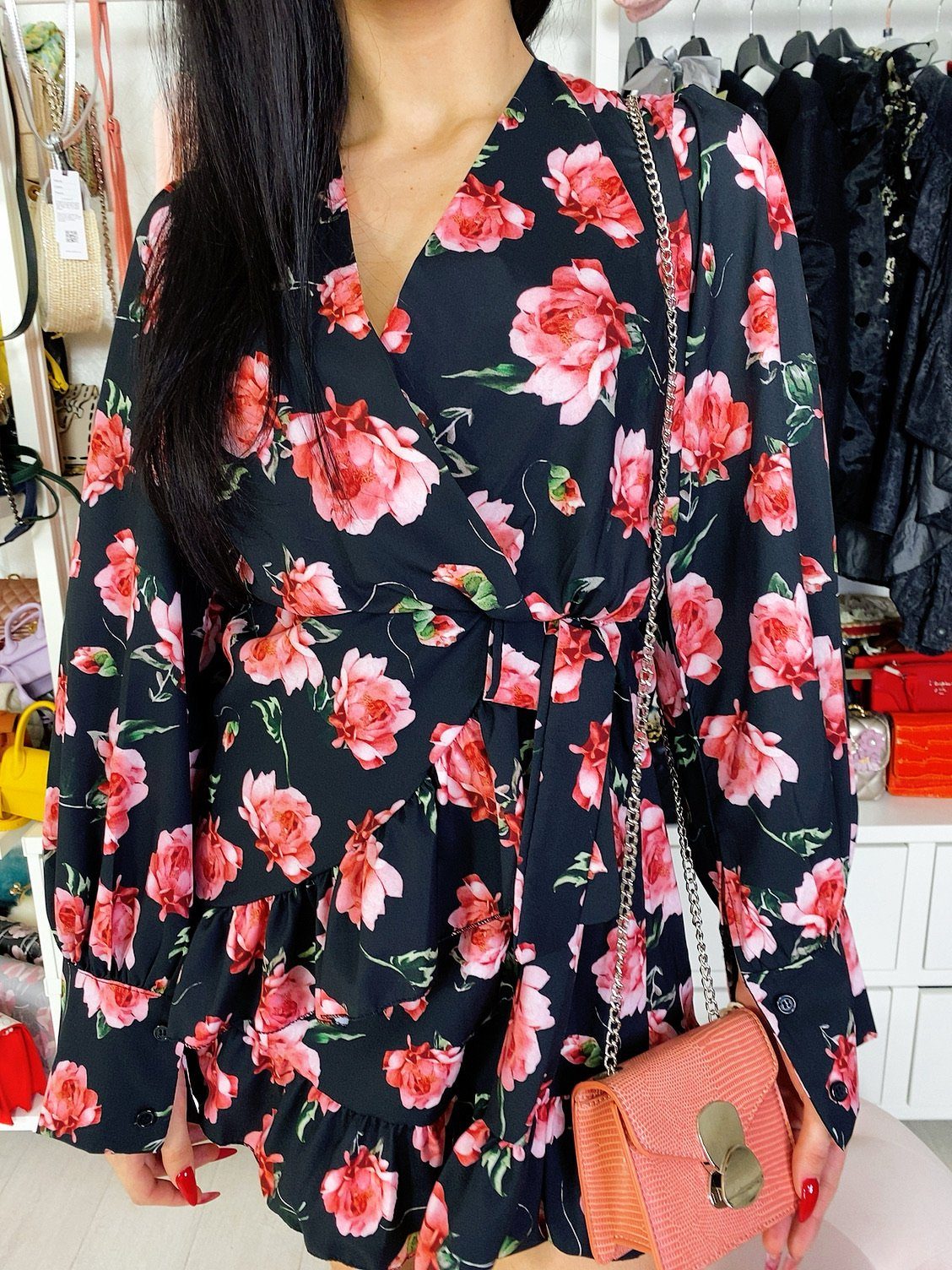 Abito con rouge e fiocchi - R.a. Boutique 